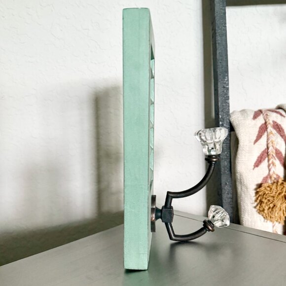 Shutter Style Hook Wall Hanging - Picture 4 of 10